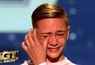 Nervous 14-Y.O. Winner of Romania’s Got Talent IN TEARS as He Enters America’s Got Talent All-Stars